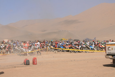 033 Gathering for the start Copiapo to La Serena.jpg